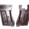 CZECH ARMY AND POLICE REPRO CZ 50 CZ50 grips 32acp 7.65mm dark brown - Image 2