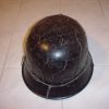 GERMAN ARMY WW2 WWII REPRO HELMET half basket CHICKEN WIRE CAMO NET SHELL Sz 68 - Image 4